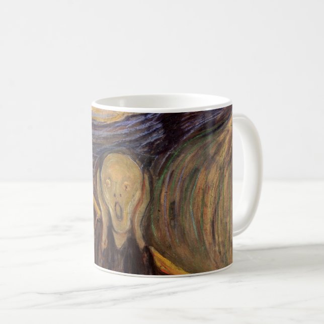 The Scream - Edvard Munch Kaffemugg (Framsida höger)