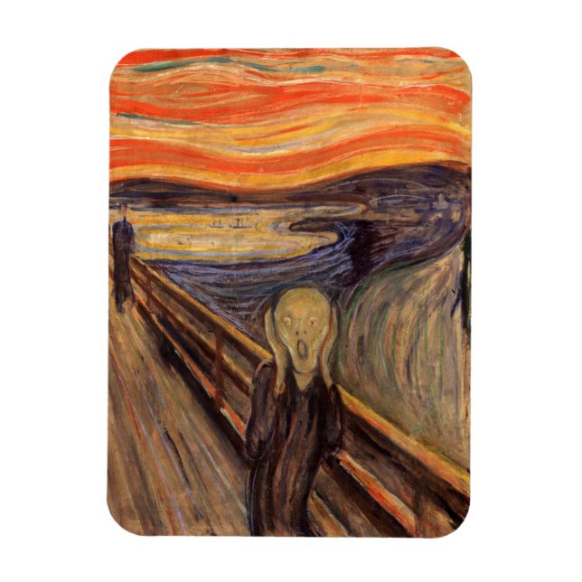 The Scream - Edvard Munch Magnet (Vertikal)