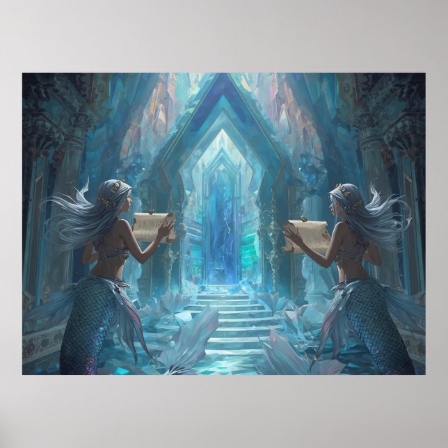 The Scroll Keepers of the Deep” Poster (Framsidan)