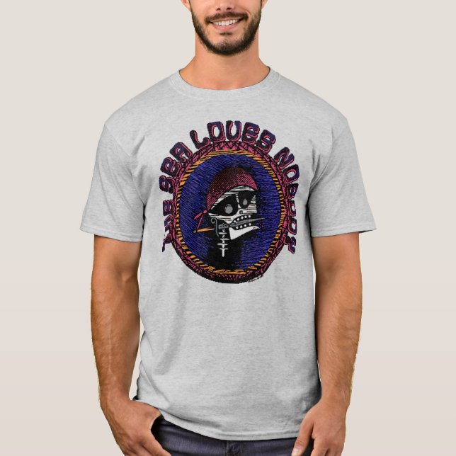 The Sea Loves Nobody T Shirt (Framsida)