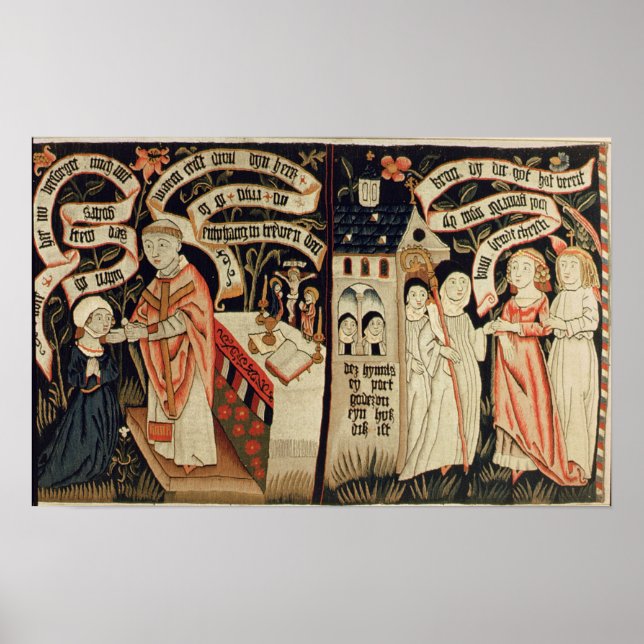 The Search after Truth, tyska, c.1490 Poster (Framsidan)