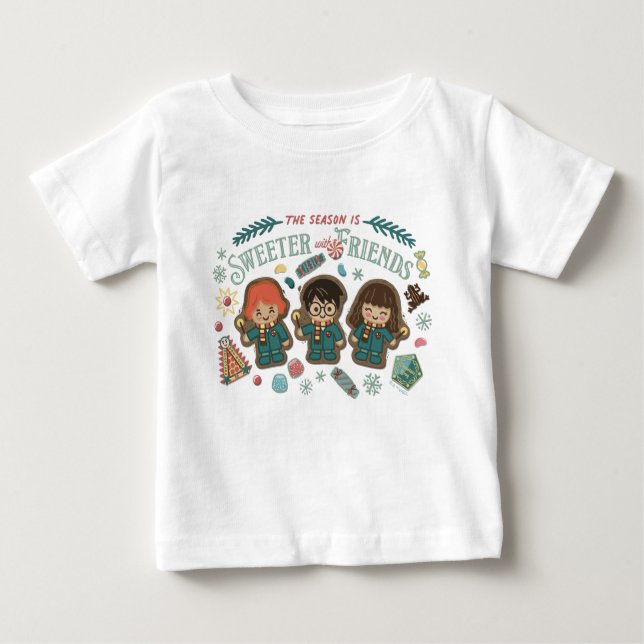 The Season is Sweeter with Friends T Shirt (Framsida)