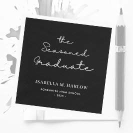 The Seasoned Graduate Personlig Pappersservett