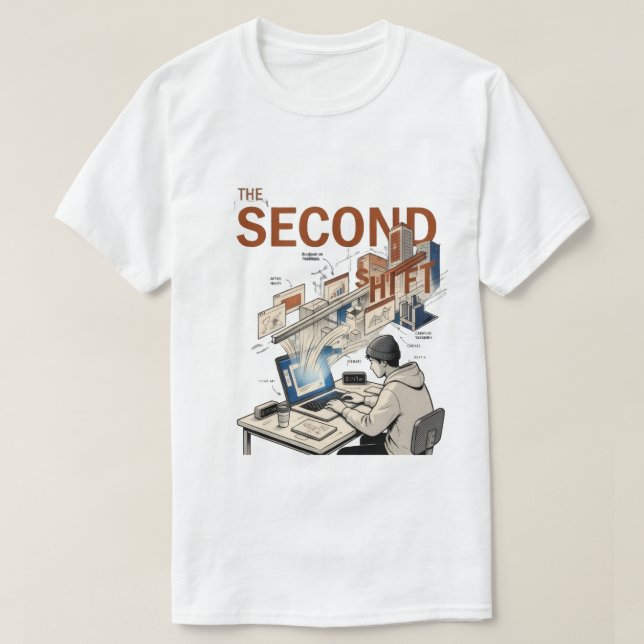 The Second Shift | After Hours Creator Streetwear T Shirt (Design framsida)