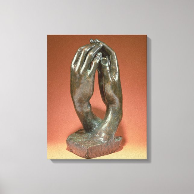 The Secret, 1910 (bronze) (se även 167161) Canvastryck (Framsida)