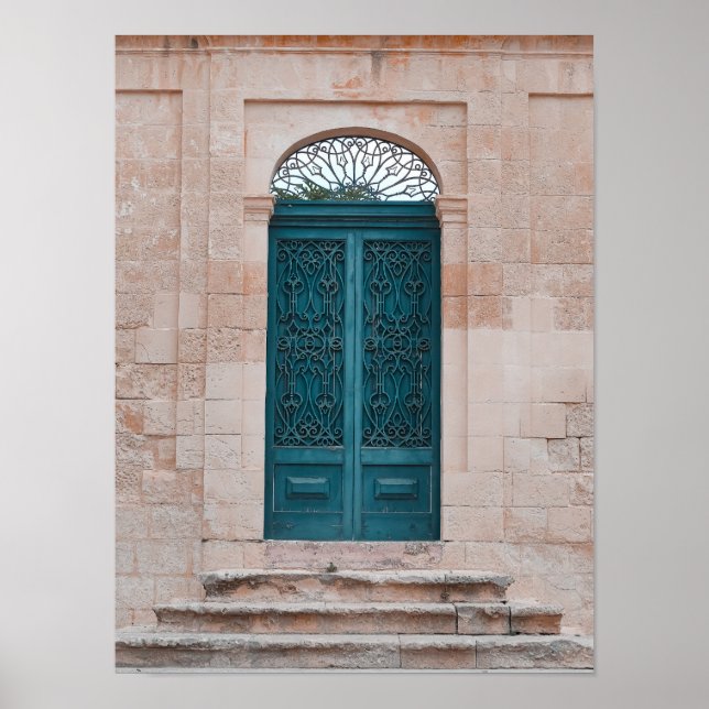 The Secret Doorway of a Maltese Summer Poster (Framsidan)