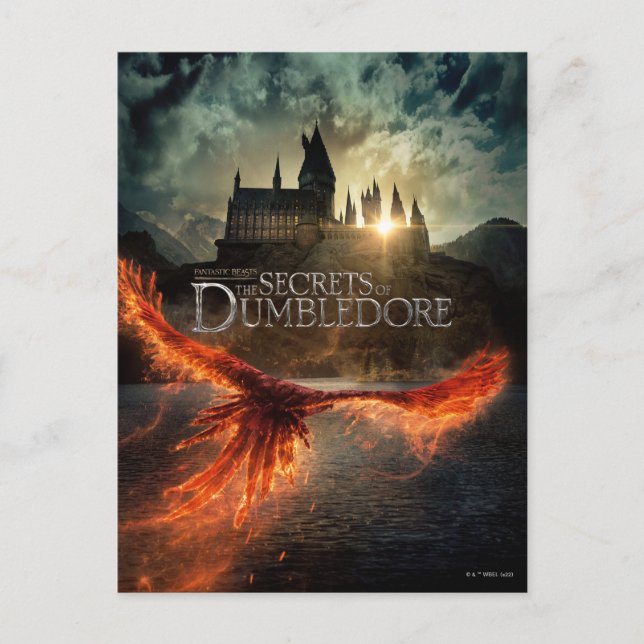 The Secrets of Dumbledore Theatrical Poster Vykort (Framsida)