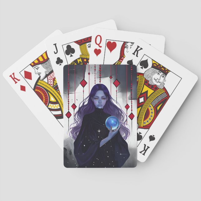 The Seer Of Duality Casinokort (Baksidan)