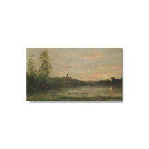 The Seine Morgon Charles-François Daubigny