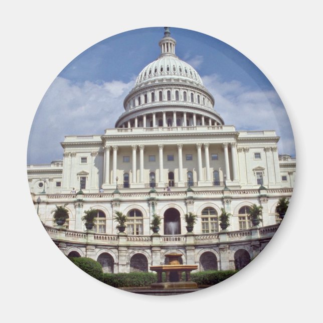 The Senate, Washington, D.C.-blommor Magnet (Framsidan)