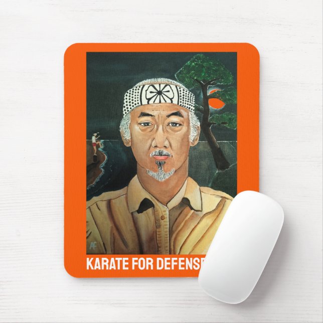 The Sensei Målning av Alfred Fox Musmatta (Med mus)