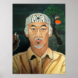 The Sensei-målningen av Alfred Fox Poster