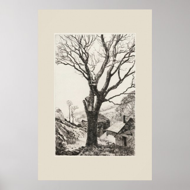 The Sentinel Cornwall Eleanor Hughes Återutgivning Poster (Framsidan)