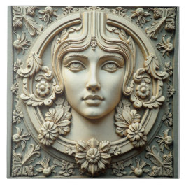 The Serene Muse Kakelplatta