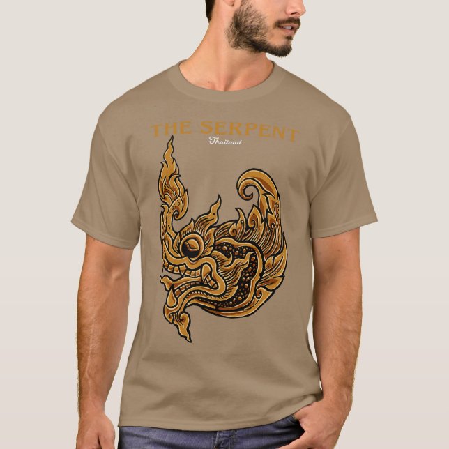 The Serpent T Shirt (Framsida)