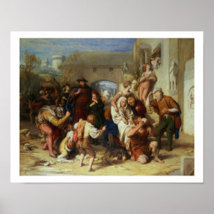 The Seven Ages of Man, 1835-8 (olja) Poster