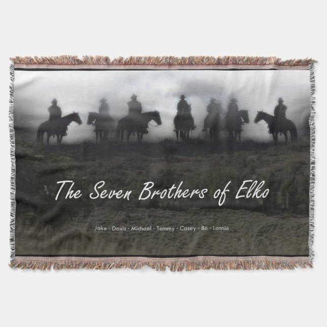 The Seven Brothers of Elko kastmadrass Filt (Framsidan)