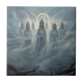 The Seven Queens of the Mist Kakelplatta