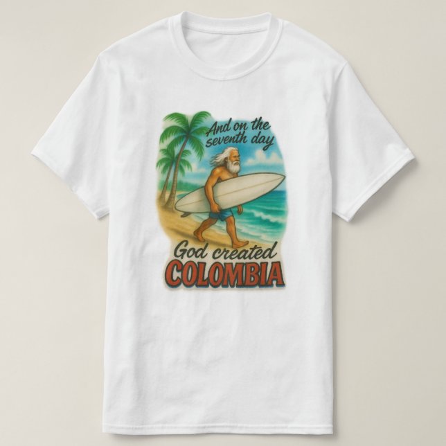 The seventh day t shirt (Design framsida)
