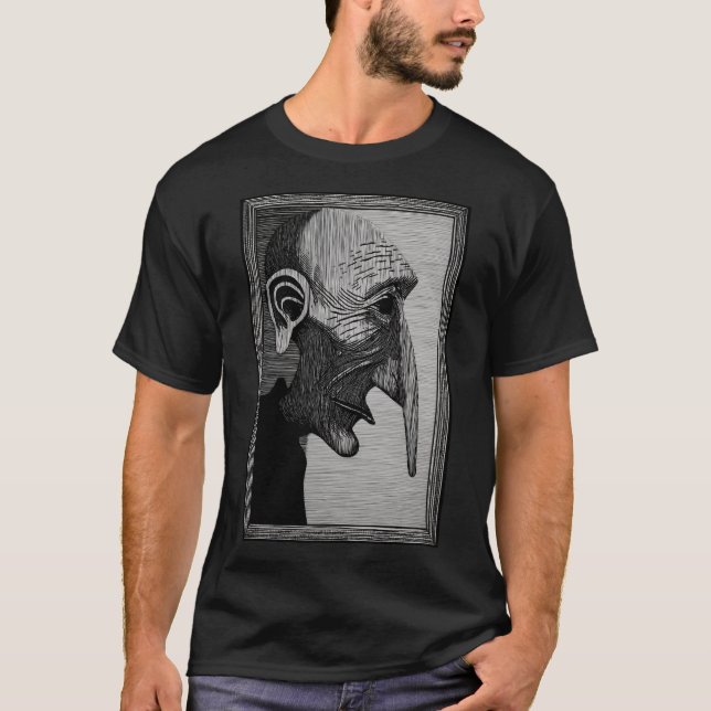 The Shape of a Thought T Shirt (Framsida)