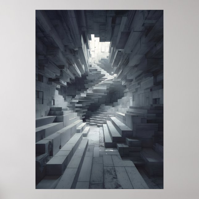 The Shape of Collapsed Steps × The Shape of Layere Poster (Framsidan)