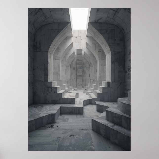 The Shape of Hollow Arches × The Shape of Fragment Poster (Framsidan)