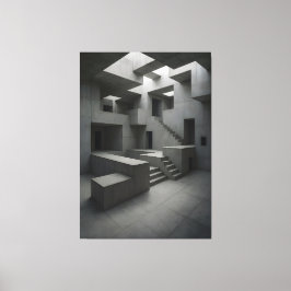 The Shape of Silent Blocks × The Shape of Withheld Canvastryck