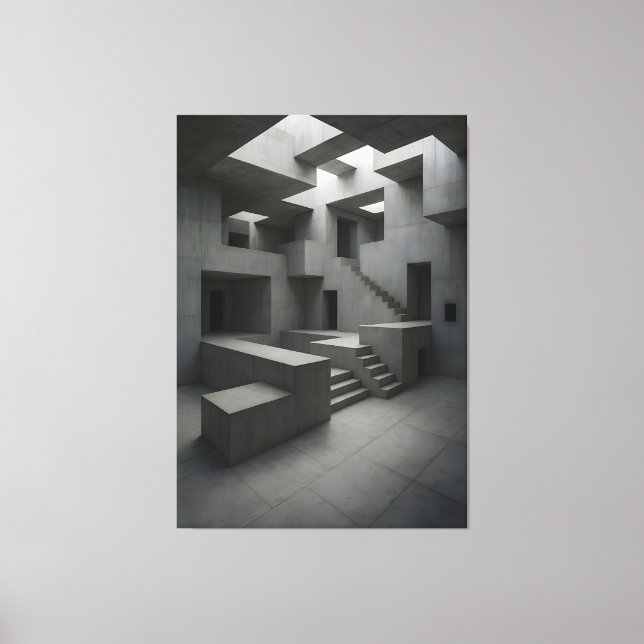 The Shape of Silent Blocks × The Shape of Withheld Canvastryck (Framsida)