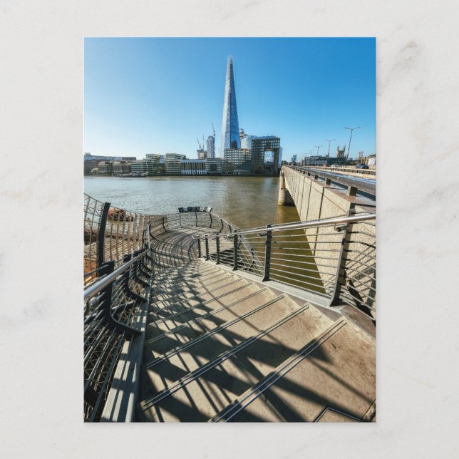 The Shard, London UK Postcard Vykort (Framsida)