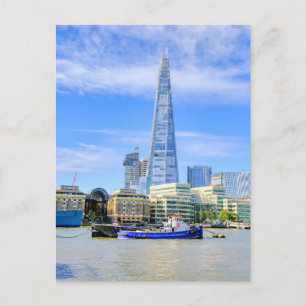 The Shard, London UK Postcard Vykort