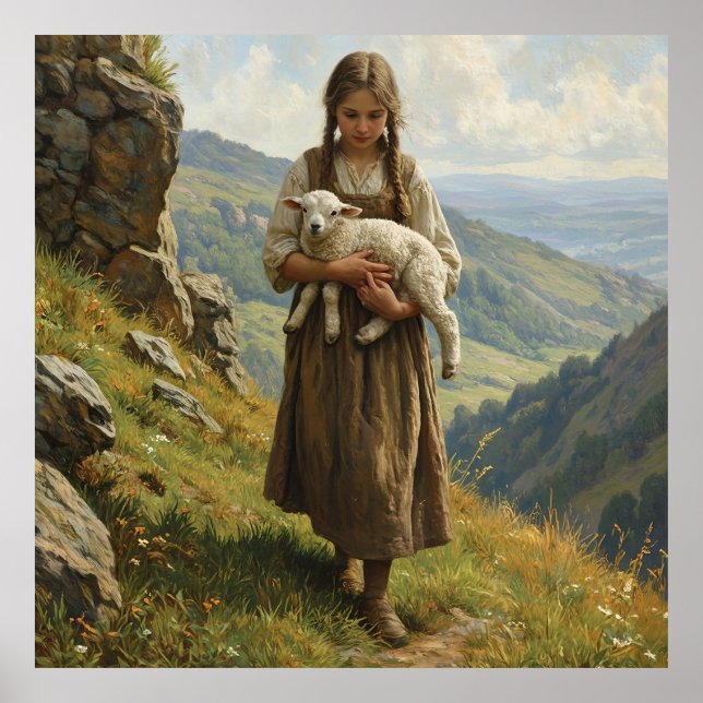 The Shepherd Girl Poster (Framsidan)