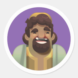 The Shepherd's Song Stickers: Jacob Runt Klistermärke