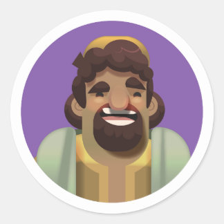 The Shepherd's Song Stickers: Jacob Runt Klistermärke