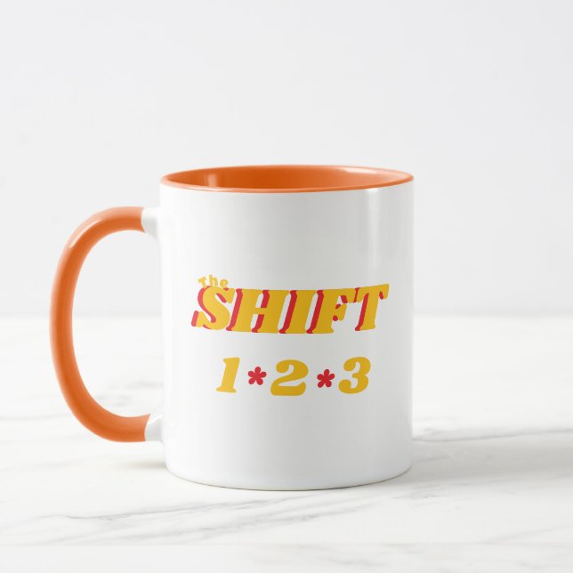 the shift mug mugg (Vänster)