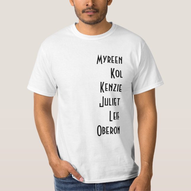 The Shifter Academy T-shirt (Framsida)