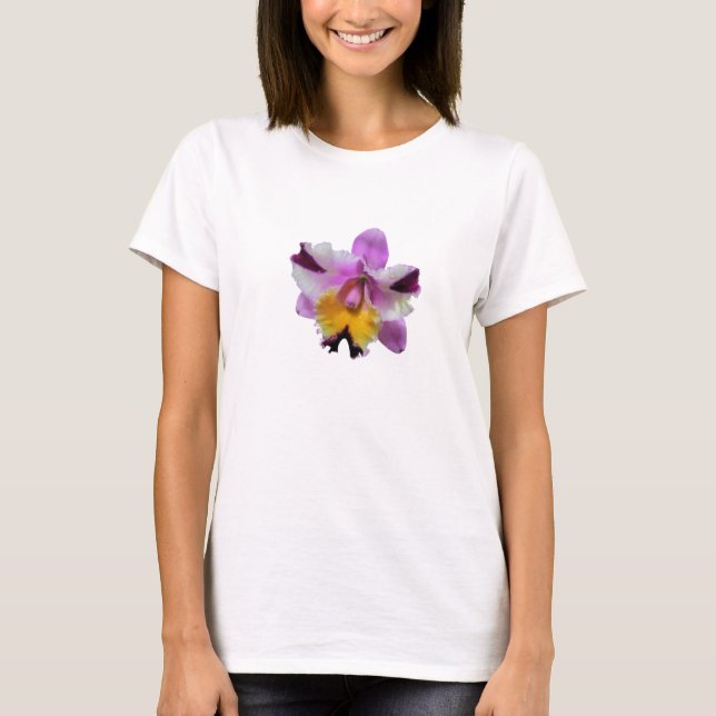The Shirt with Lila Orchid Tee (Framsida)