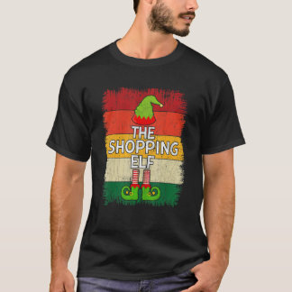 The Shopping Elf Matching Group Christmas Party Pa T Shirt