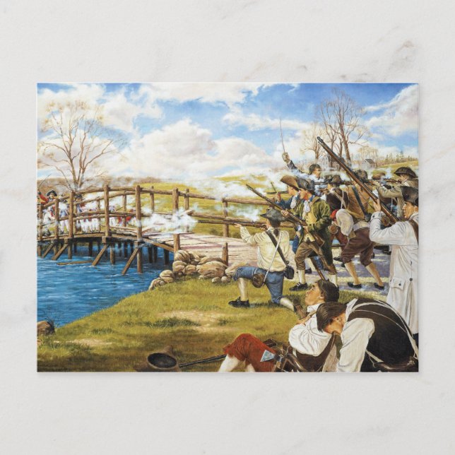 The Shot Heard 'Round the World Domenick D'Andrea Vykort (Framsida)