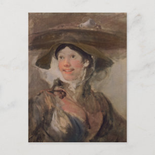 The Shrimp Girl, 1745 Vykort