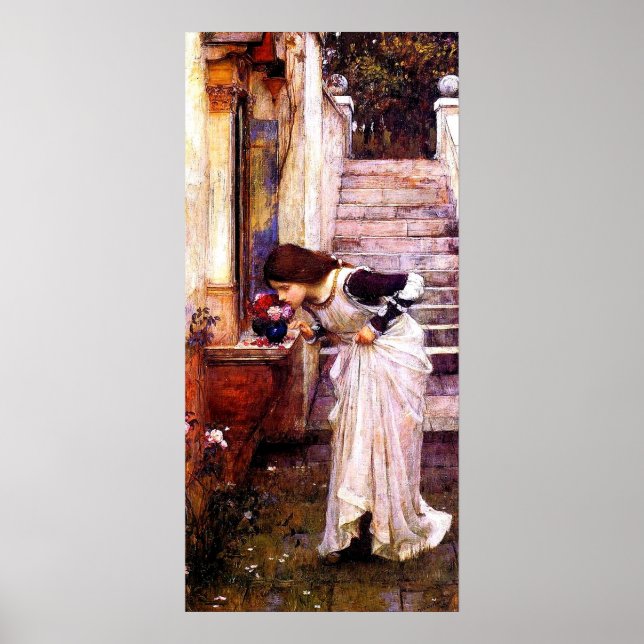 The Shrine by John William Waterhouse Poster (Framsidan)