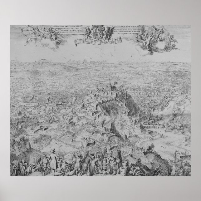 The Siege of Namur, 1695 Poster (Framsidan)