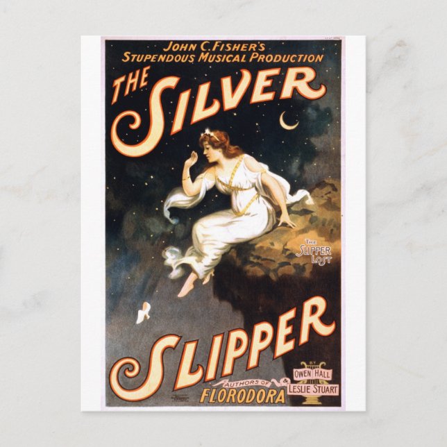The Silver Slipper ca 1902 Vykort (Framsida)