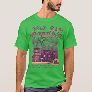 The Sims besöker San Myshuno City Living Video Gam T Shirt