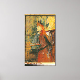 The Singing Lesson, 1882 Canvastryck