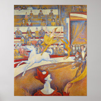 The Sircus by Georges Seurat - Vintage Art Poster