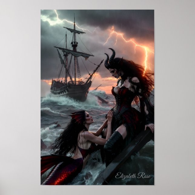 The Siren's Mercy Poster (Framsidan)