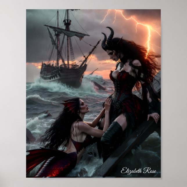 The Siren's Mercy Poster (Framsidan)