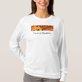 The Situation Tees Damernas Höstlöv T-Shirt