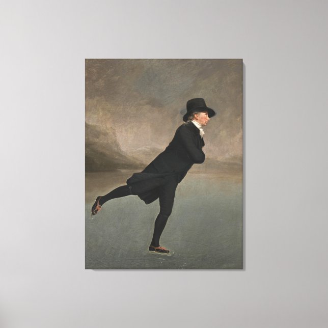 The Skating Minister Canvastryck (Framsida)