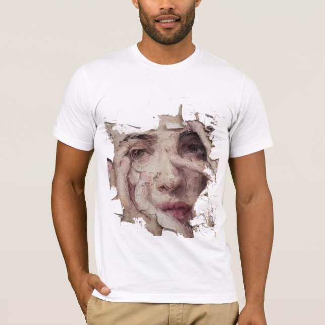 The Skin I Live In — Gothic Fine Art T-Shirt (Framsida)